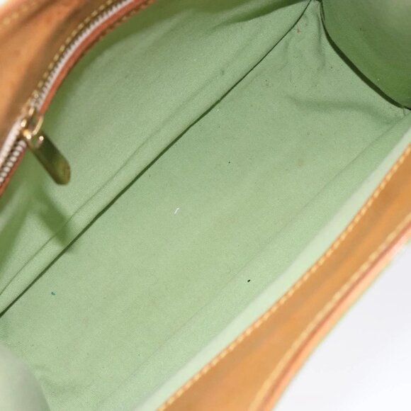 LOUIS VUITTON Monogram Mini Sac Catline Bag Almond Green M92931 LV Auth 132609 - Picture 12 of 16